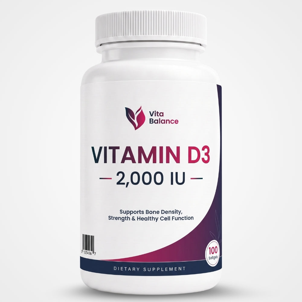 Vitamin D3 (2,000 IU)
