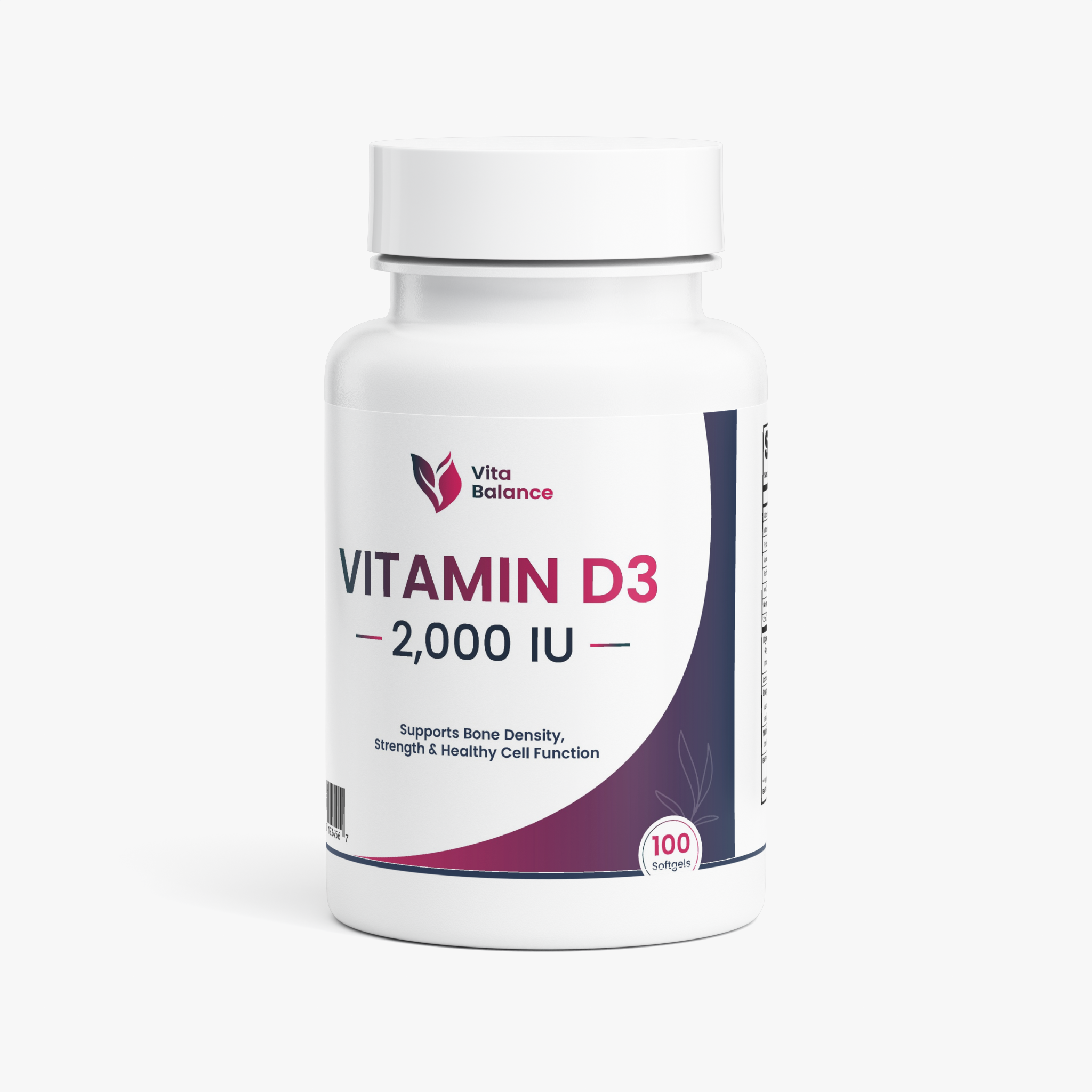 Vitamin D3 2,000 IU