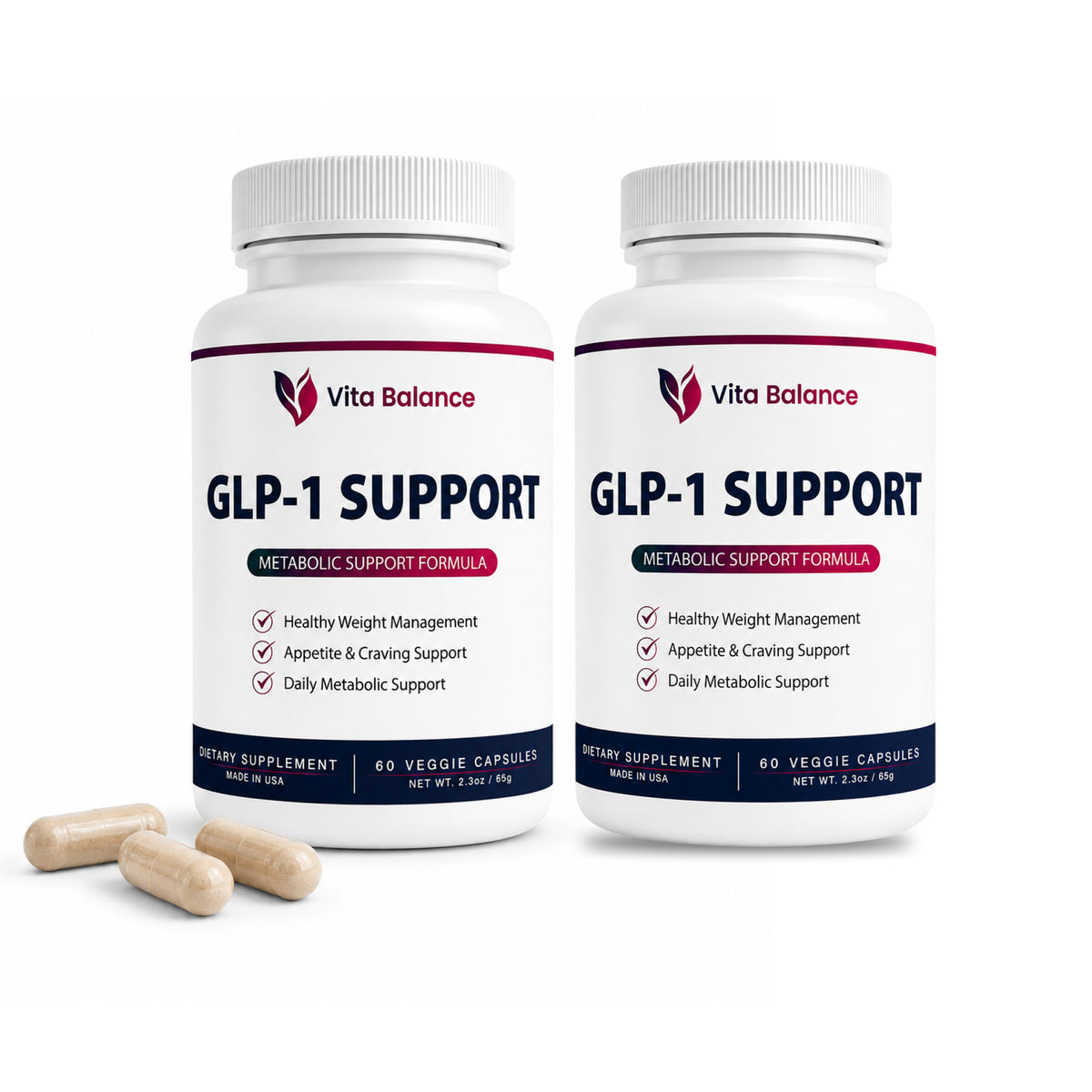 GLP-1 Support 120 Capsules