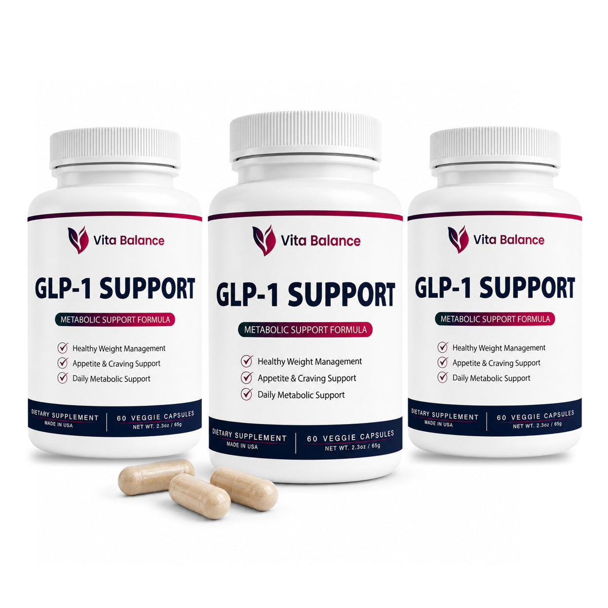 GLP-1 Support 180 Capusels