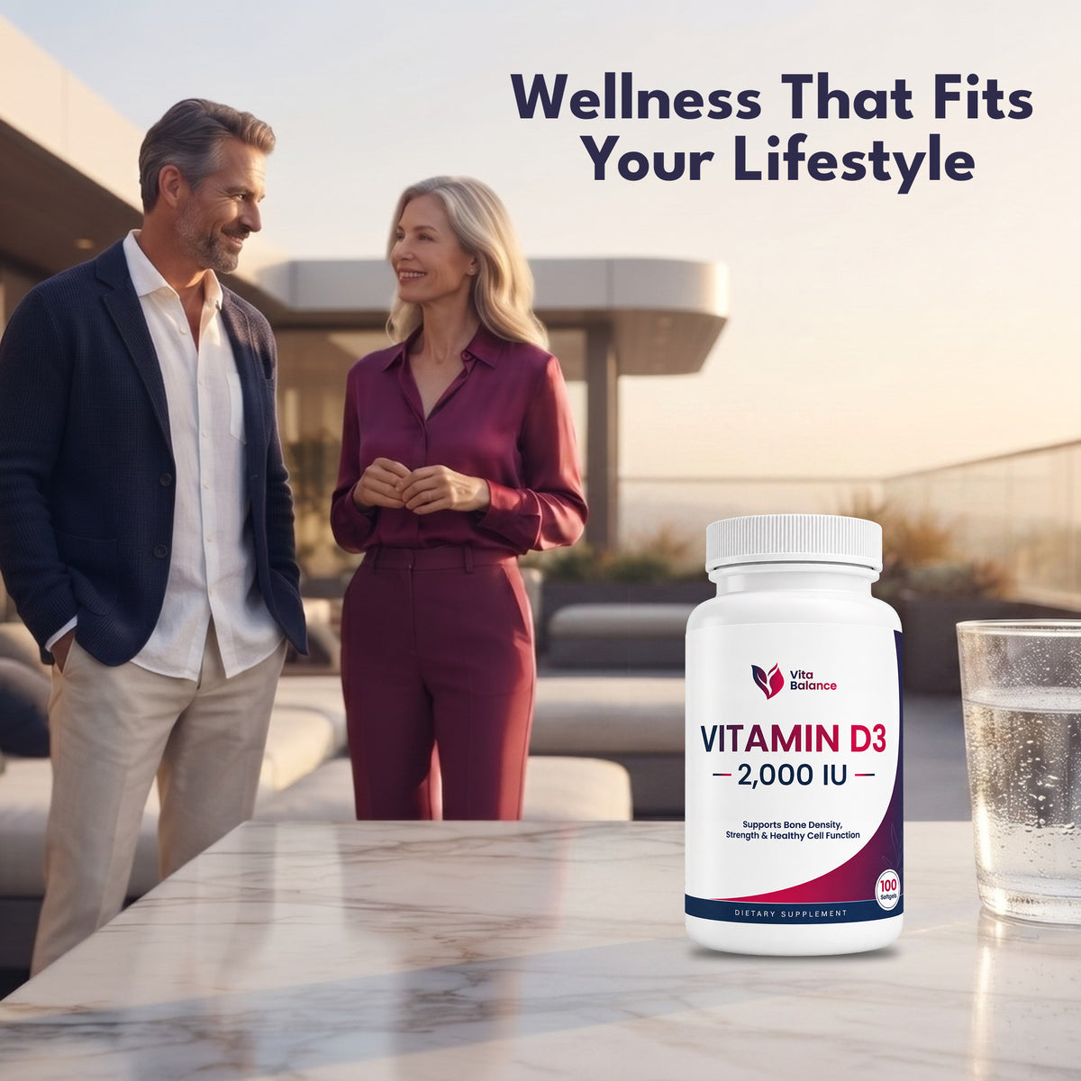 Vitamin D3 2,000 IU